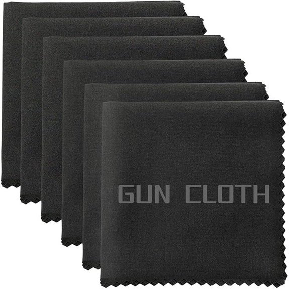 6 Pack Microfiber Gun Cleaning Cloths
