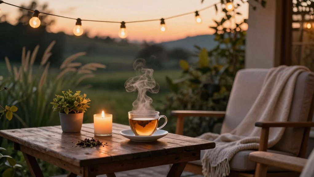 calm mindful evening routines