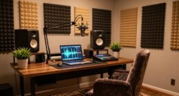 create a professional home studio