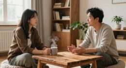discussing finances peacefully