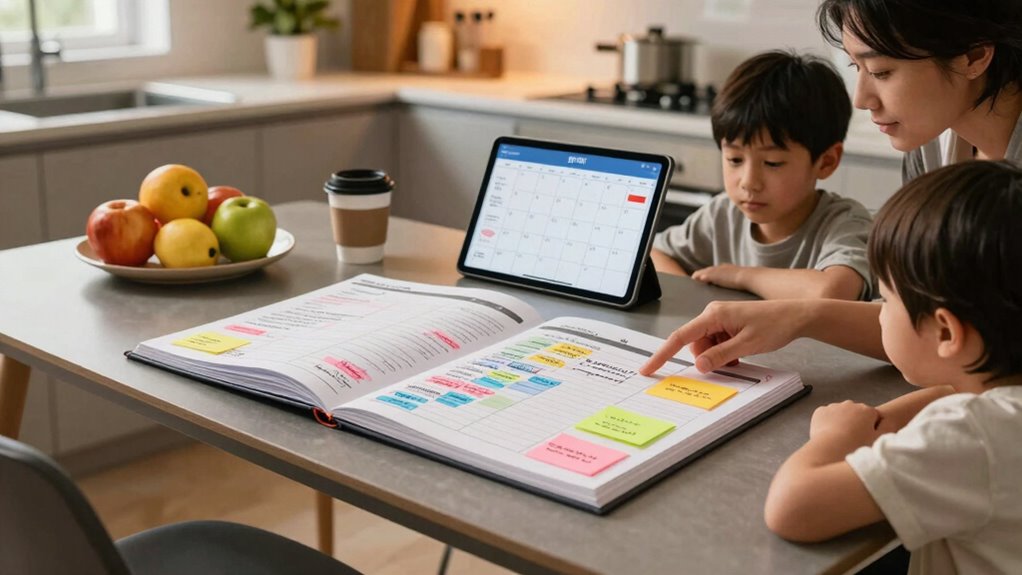 effective home scheduling system