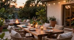 enhance outdoor entertaining spaces
