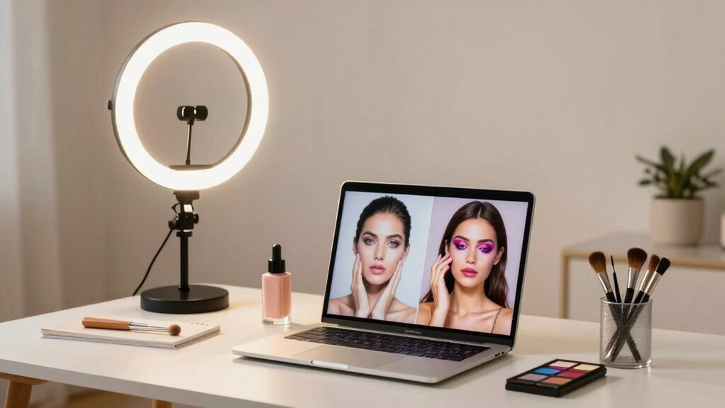 enhanced lighting for videos