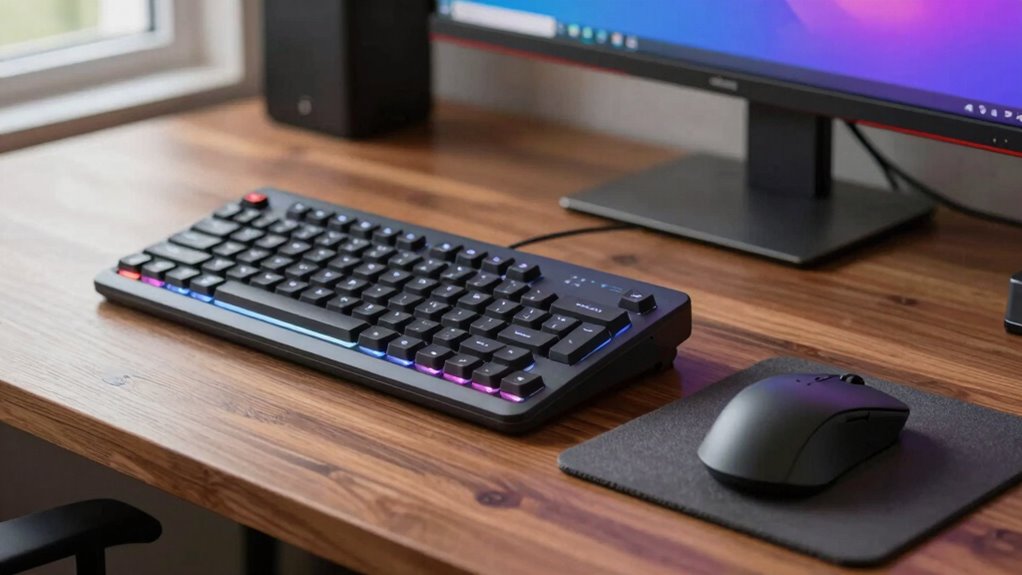 enhanced typing comfort