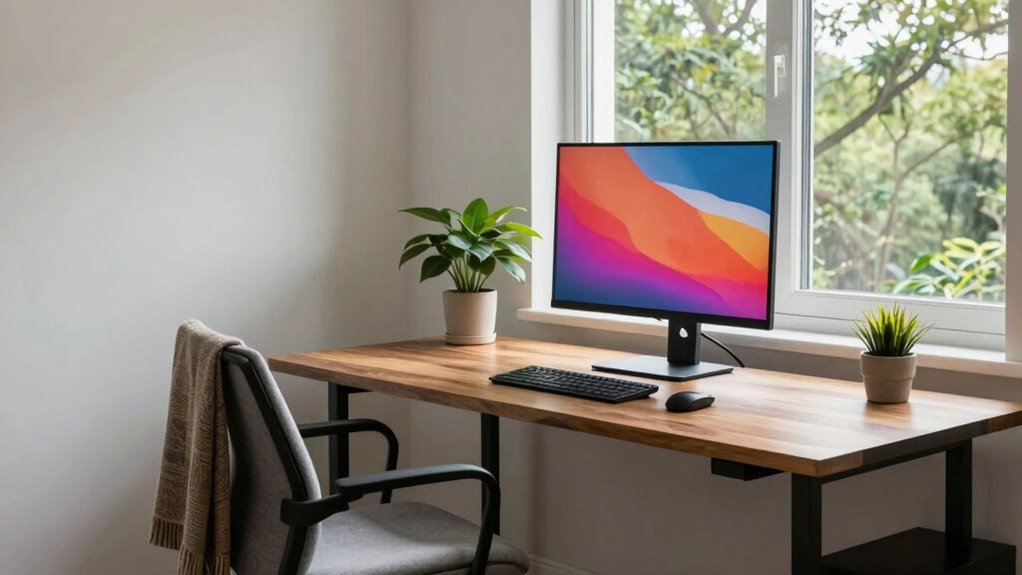 ergonomic organized reliable workspace