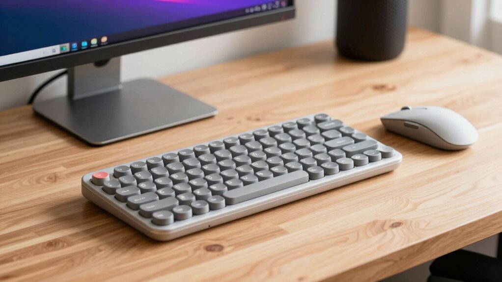 ergonomic workspace enhances productivity