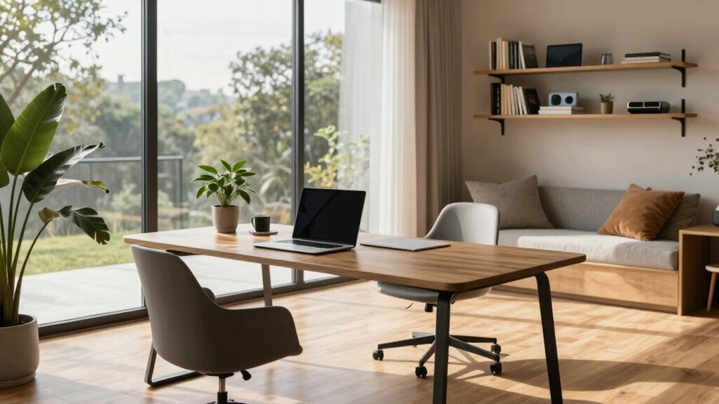 flexible ergonomic home workspace