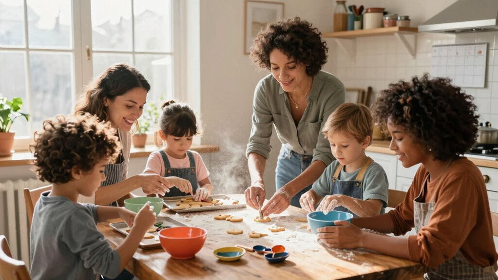 foster consistent household routines