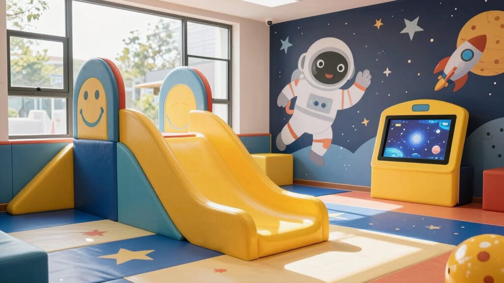 interactive safe stylish play area