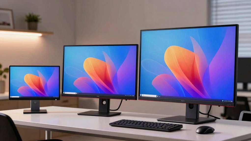 monitor size and ergonomics