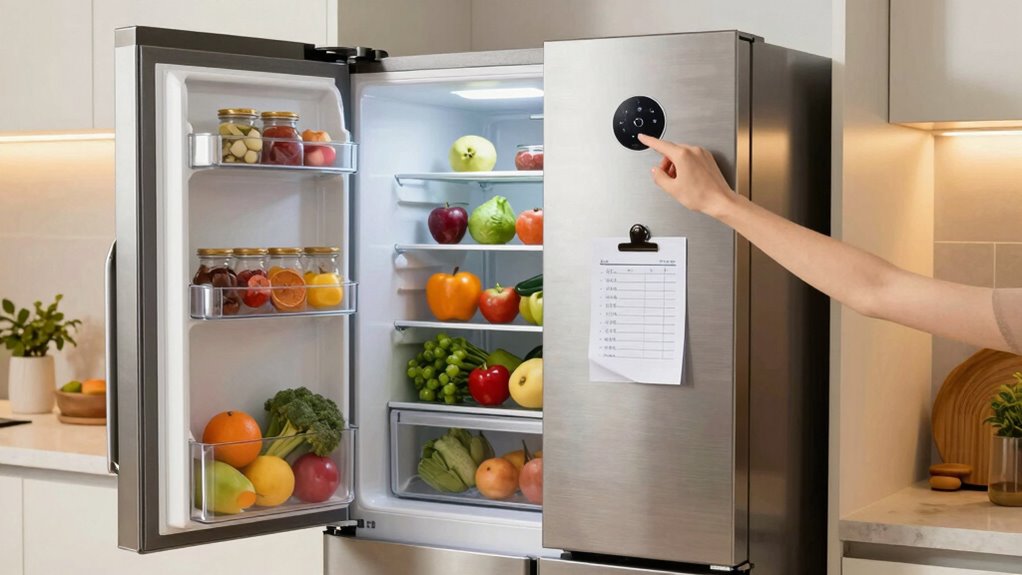 optimize fridge placement and settings