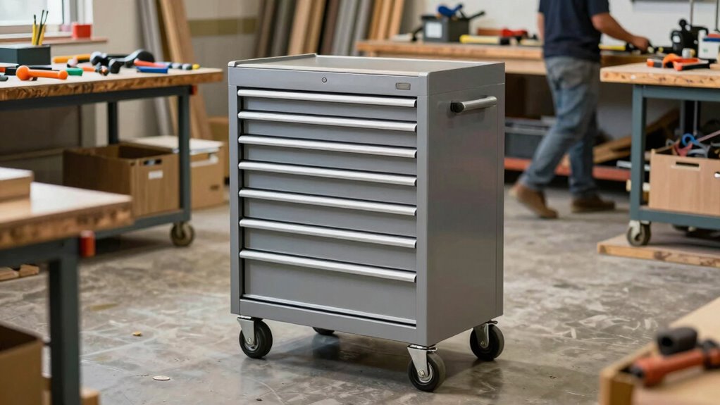 organized mobile efficient workspace