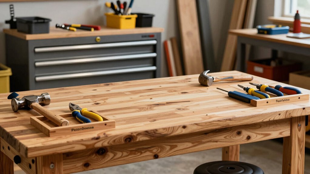 organized workspace boosts confidence