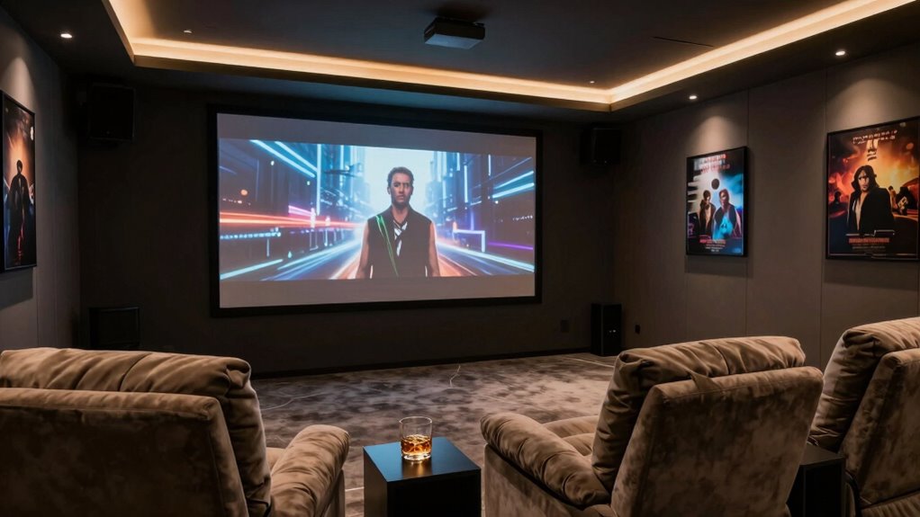 projectors in home theater