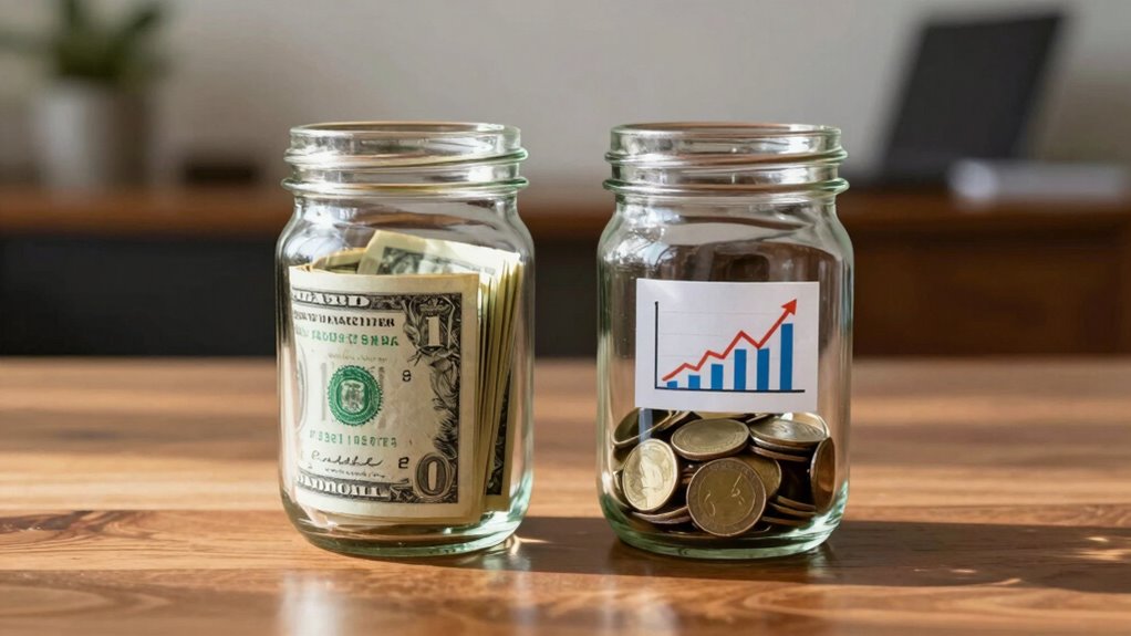 saving versus investing differences