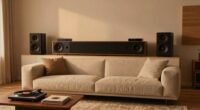 sound focused living room design