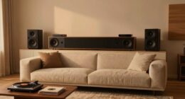 sound focused living room design