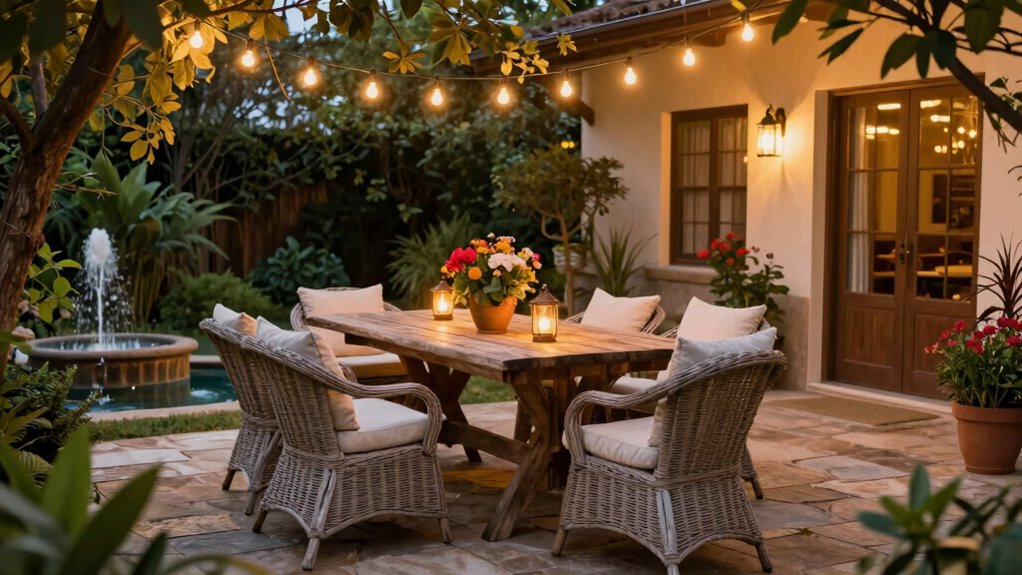 transform patio into living area