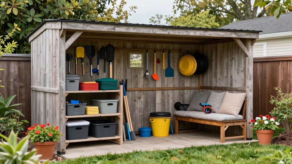weatherproof outdoor storage solutions