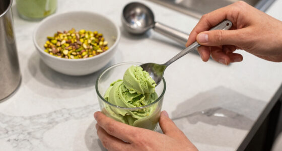 Frozen Pistachio Desserts