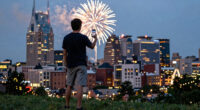Nashville's 4th of July fireworks are bigger than ever. What time do they start?