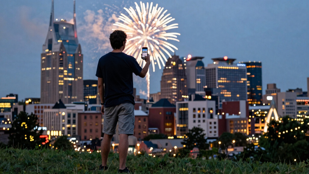 Nashville's 4th of July fireworks are bigger than ever. What time do they start?