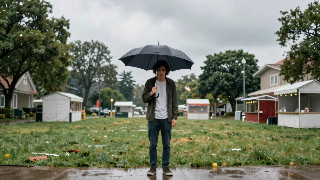 Suburban festivals halted, fireworks shows canceled amid rainstorms